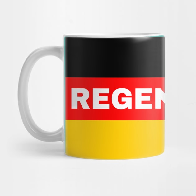 Regensburg City in German Flag by aybe7elf